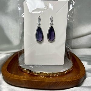 Purple Earrings
